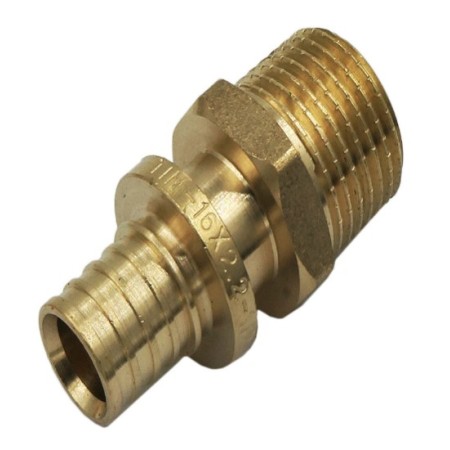 Фитинг под гильзу. Муфта 16(2.2) * 1/2"ш  аксиальный (5\200) TIM