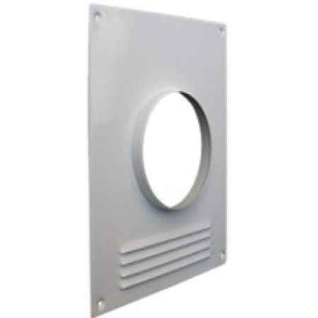 Площадка торцевая ПТМР фланец D125 решетка 196х236 окраш.сталь ERA 125ПТМР