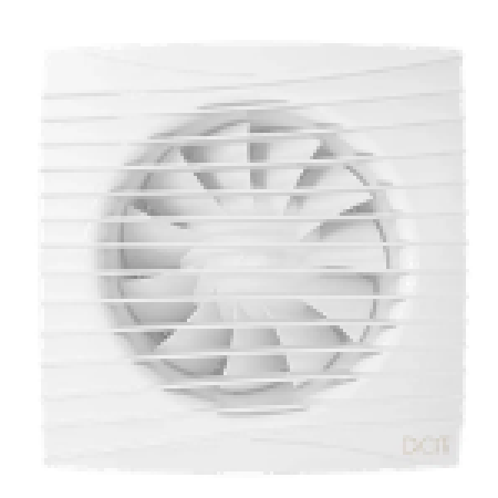 Вентилятор накладной BREEZE D100 обр.клапан DICITI