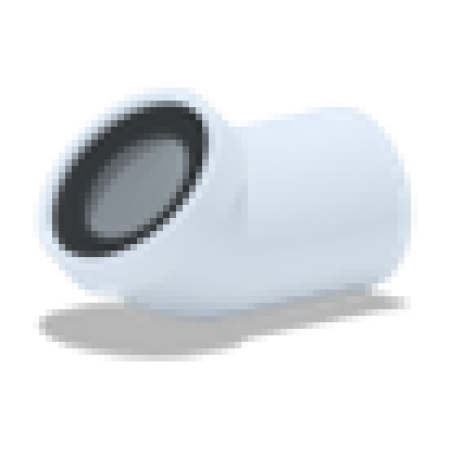 Труба фановая  110  АНИ Пласт полипропилен (PP-R) угол 45°