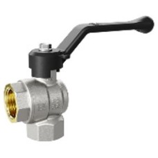 Кран шаровой латунный угловой LD Pride вн-вн 1/2" рычаг