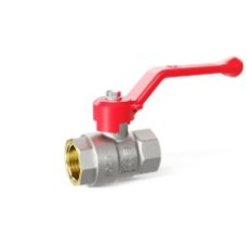 Кран шаровой латунный LD Pride вн-вн 3/4" рычаг RED