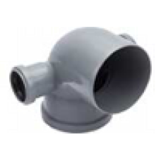 Отвод Мультимир 110 х 50 х 50 х 87.5 левый/правый с кольцом