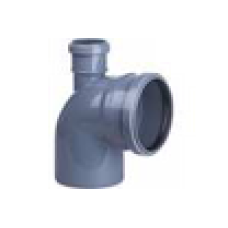 Отвод Мультимир 110 х 50 х 87.5 вверх с кольцом