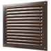 Решетка вентиляционная МЭ сетка 200х200 окраш.сталь Brown ERA