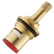 Кран-букса керамическая 1/2" 15 шлицов удлиненная 2 резьбы PSM-1292-15