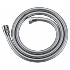 Шланг для душа силиконовый 5-ти слойный, свободное вращение(подшибник) цвет серый 150 см ZM-2232-1,5