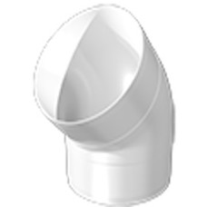 Колено ККП D125 45° пластик ERA 12,5ККП 45°