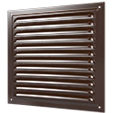 Решетка вентиляционная МЭ сетка 150х150 окраш.сталь Brown ERA