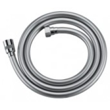 Шланг для душа силиконовый 5-ти слойный, свободное вращение(подшибник) цвет серый 150 см