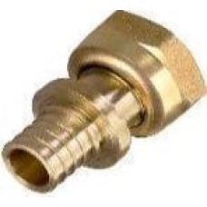 Переходник с накидной гайкой  для труб из сшитого полиэтилена аксиальный 3/4*25(3.5) (5\90) TIM