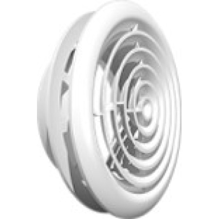 Диффузор DK фланец D100 сетка D143 пластик ERA