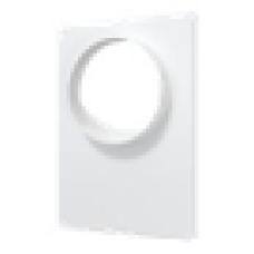 Площадка торцевая ПТП Era фланец D120 180х250 пластик