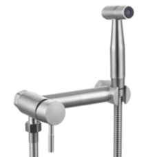 Смеситель для биде сатин. Наружный монтаж ZM-1915A