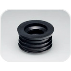 Манжета переходная D 40х73 трехлепестковая черная ПВХ