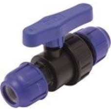 CN-TB ПНД Кран шаровой разъемный 20 x 20