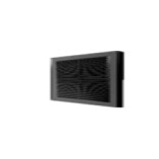 Решетка вентиляционная Р сетка разъемная 209х209 пластик Black ERA