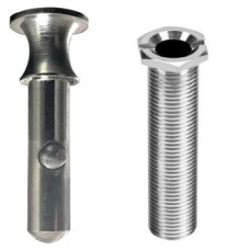 Комплект: втулка для евросифона, болт с фиксатором для сифона