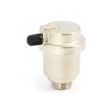 Воздухоотводчик автоматический c боковым выпуском 1/2", никелир. TIM