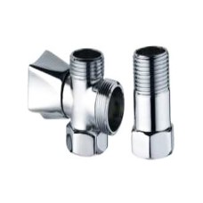 Вентиль-тройник бытовой с удлинителем 3/4*3/4*3/4