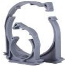 RU-TB ПП Хомут с защелкой D 40 (серый)