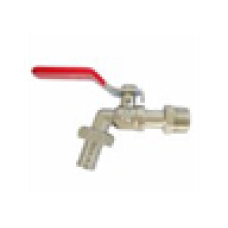 кран шаровой SantechSystems латунь никель водоразборный Ду 15 (1/2) НР-ШТЦ