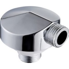 Переходник (уголок) для подключения шланга для ручной душевой лейки, подключение 1/2