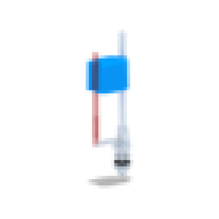 Арматура для бачка АНИ Пласт нижнее подключение 1/2" пластик штуцер   сливной / наливной механизм 5