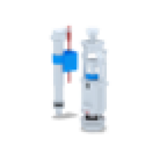 Арматура для бачка АНИ Пласт нижнее подключение 1/2" пластик штуцер 1 режим кнопка сливной / наливн