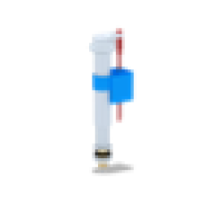 Арматура для бачка АНИ Пласт боковое подключение 1/2" латунь штуцер   наливной механизм