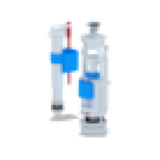 Арматура для бачка АНИ Пласт нижнее подключение 1/2" пластик штуцер 2 кнопки (эконом) кнопка сливной