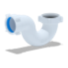 Сифон АНИ Пласт для ванны прямоточный без выпуска пластик 1 1/2