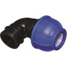 CN-TB ПНД Отвод разъемный вн. резьба 25 x 3/4" TEBO