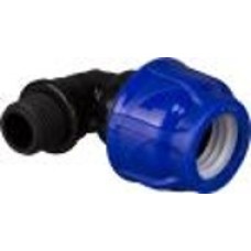 CN-TB ПНД Отвод разъемный нар. резьба 25 x 3/4" TEBO