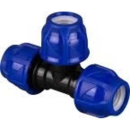 CN-TB ПНД Тройник разъёмный 20 x 20 x 20  TEBO