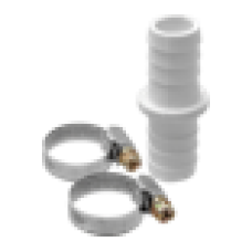 Соединитель MasterProf 19/19 в комплекте с хомутами для сливных шлангов, MP-У