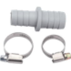 Соединитель MasterProf 19/22 в комплекте с хомутами для сливных шлангов, MP-У