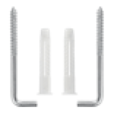 Набор MasterProf для крепления водонагревателя 100 литров (костыль 8 х 100 + дюбель, 2 шт.), MP