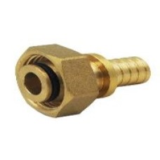 Фитинг надвижной с накидной гайкой под «евроконус».   3/4", «евроконус» х 16 (2,2) мм (5\180) TIM