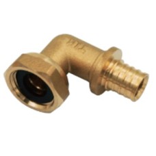 Уголок 16（2.2） * 1/2" накидная гайка. аксиальный (5\120) TIM