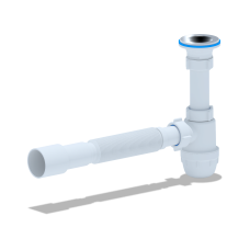 Сифон АНИ Юнг 1 1/4"*32 c гибкой трубой 32*40/50