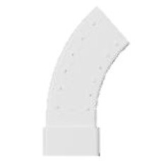 Колено KRPV 55х110 пластик ERA