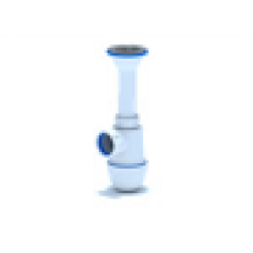 Сифон для мойки АНИ Пласт 1 1/2 х 40 с литым выпуском