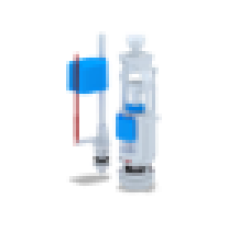 Арматура для бачка АНИ Пласт нижнее подключение 1/2" пластик штуцер 2 кнопки (эконом)