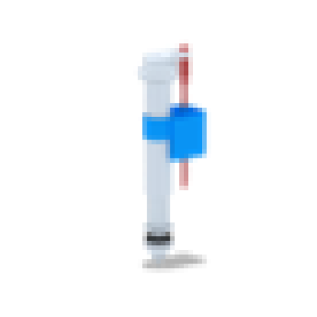 Арматура для бачка АНИ Пласт нижнее подключение 1/2" пластик штуцер   сливной / наливной механизм