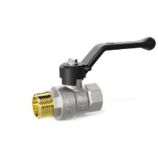 Кран шаровой латунный LD Pride вн-нр 2" рычаг