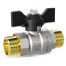 Кран шаровой латунный LD Pride нр-нр 1/2" бабочка