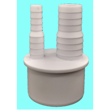 06 Адаптер д/подкл. слива с 2-мя отводами 10*13 и 20*23 (вых.ф50)