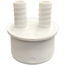 06 Адаптер д/подкл. слива с 2-мя отводами 14мм (вых.ф50)