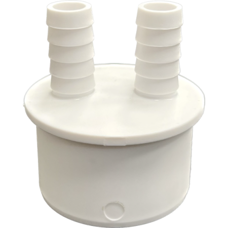 06 Адаптер д/подкл. слива с 2-мя отводами 14мм (вых.ф50)